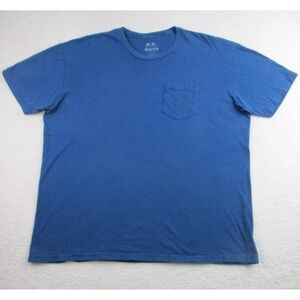 KUIU Shirt Mens 2XL Blue Pocket Crewneck Outdoor Graphic Cotton Short Sleeve Tee